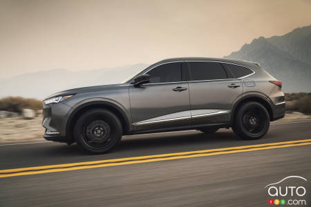 2022 Acura MDX, profile